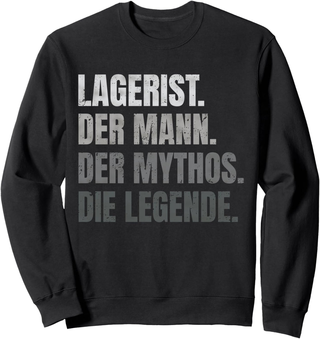Lustiger Spruch Lagerlogistik Lagerist Gabelstapler Geschenk Sweatshirt