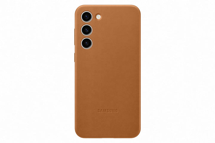 Samsung Leather Smartphone Case EF-VS916 für Galaxy S23+, Handy-Hülle, Echtleder, Schlankes Design,