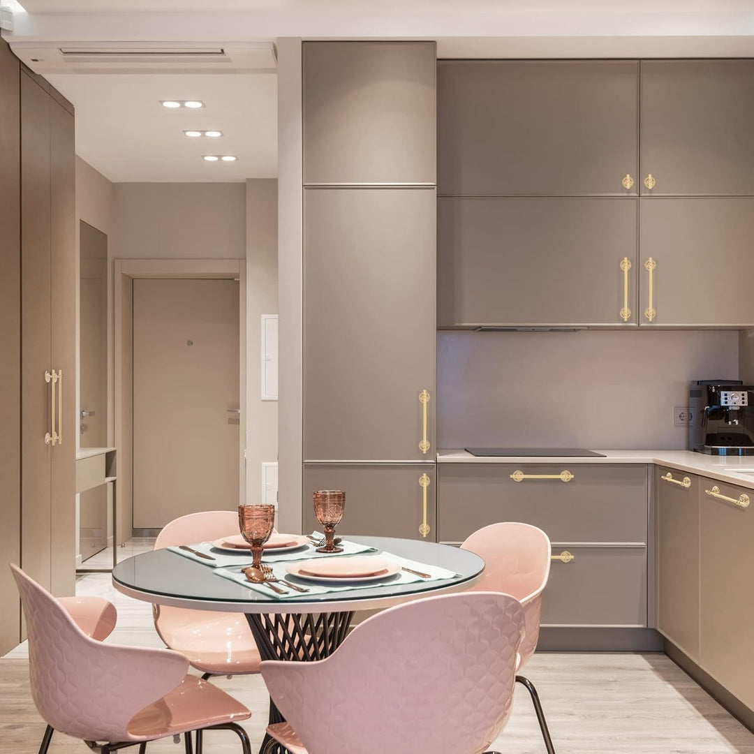 2 Stück Selbstklebende Griffe Schrankgriffe Türgriffe Schubladenknöpfe Griffe zum kleben Metallgriff