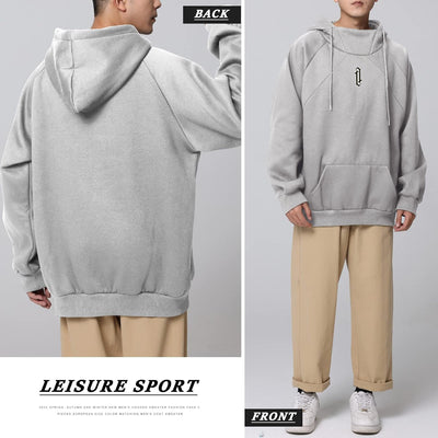Eocicvvi Pullover Herren Hoodie Hip Hop Fleece Pulli Kapuzenpullover Hoodie Sweater Sweatshirt Mit K