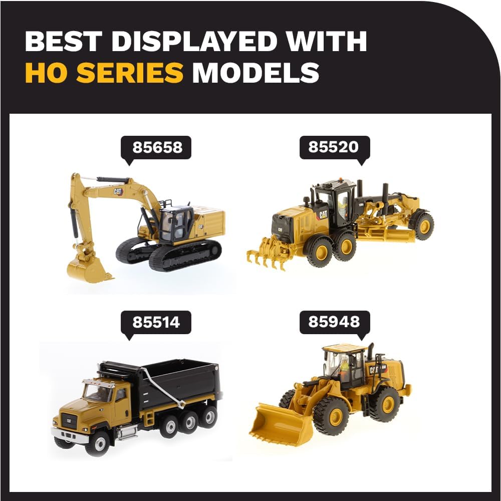 Diecast Masters 85209 - Caterpillar Kettendozer D9T, detailgetreues H0 CAT Baufahrzeug in Metallbox,
