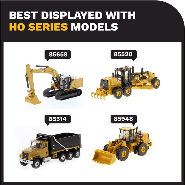 Diecast Masters 85209 - Caterpillar Kettendozer D9T, detailgetreues H0 CAT Baufahrzeug in Metallbox,
