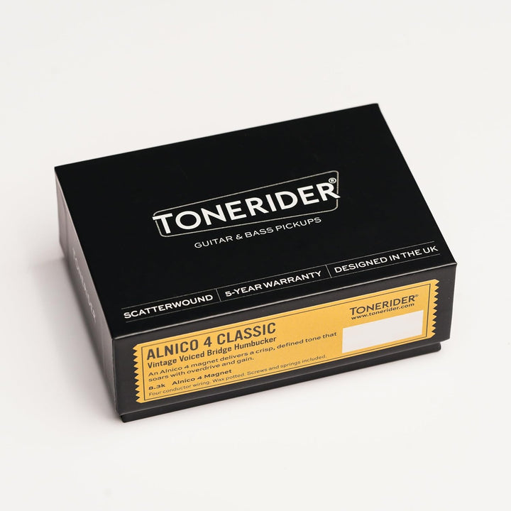 Tonerider AC4 Alnico IV Klassischer Steg-Humbucker schwarz