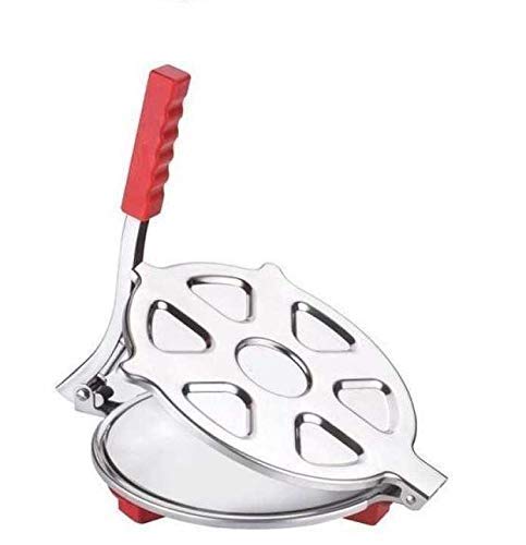 Riesiger Korb AM159 – schwerer Edelstahl, 19,1 cm Durchmesser, Puri Maker Pressmaschine mit Griff, m