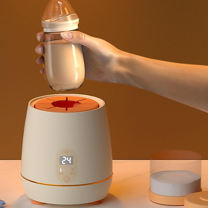 Milchflaschenwärmer, 1500 mAh, automatische Milchpulver-Mischfunktion, Babyflaschen-Shaker, einfach