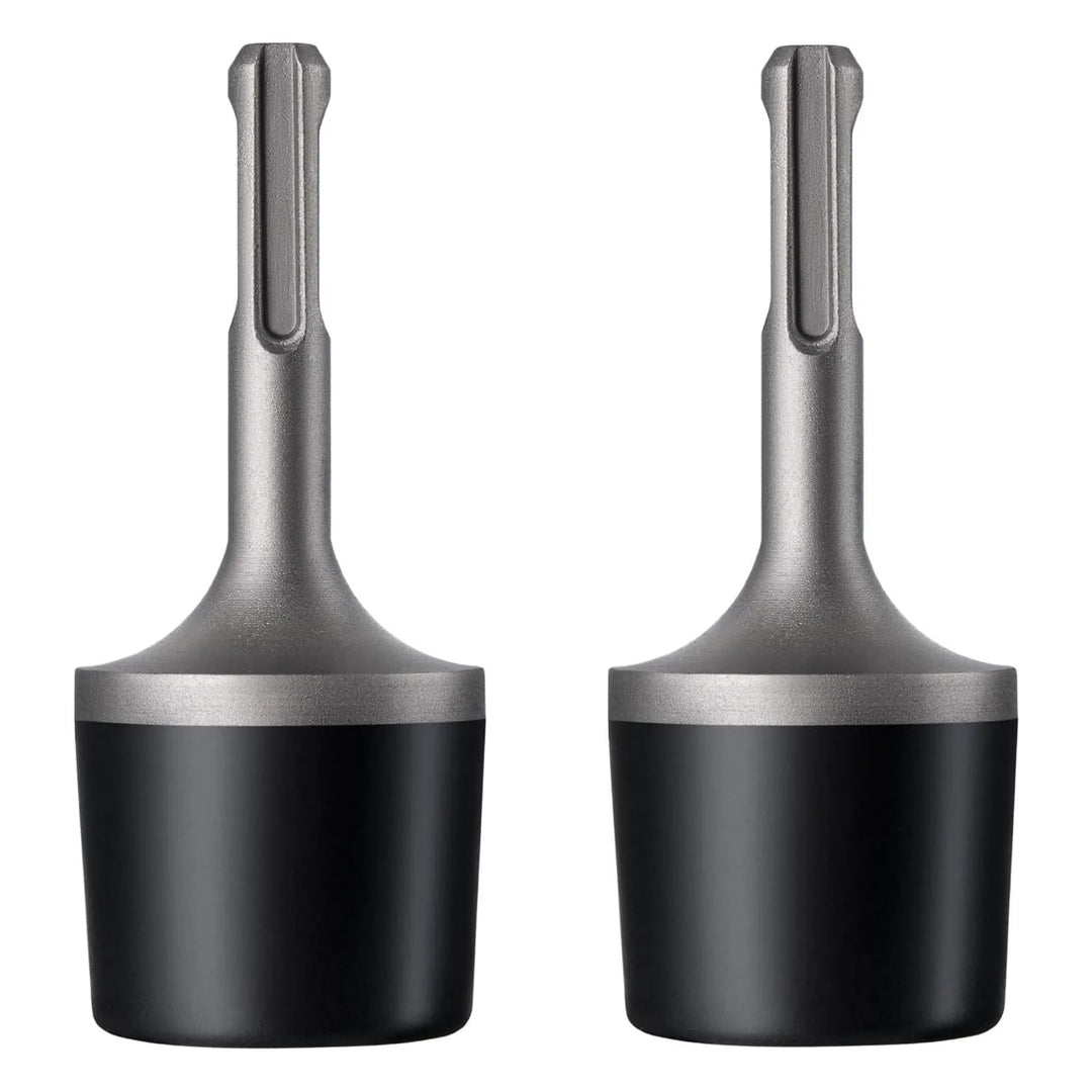 2Pcs Angetriebener Gummihammer mit SDS PLUS-Griff Gummi-Werkzeug Hammer für präzise Heizkörperrepara