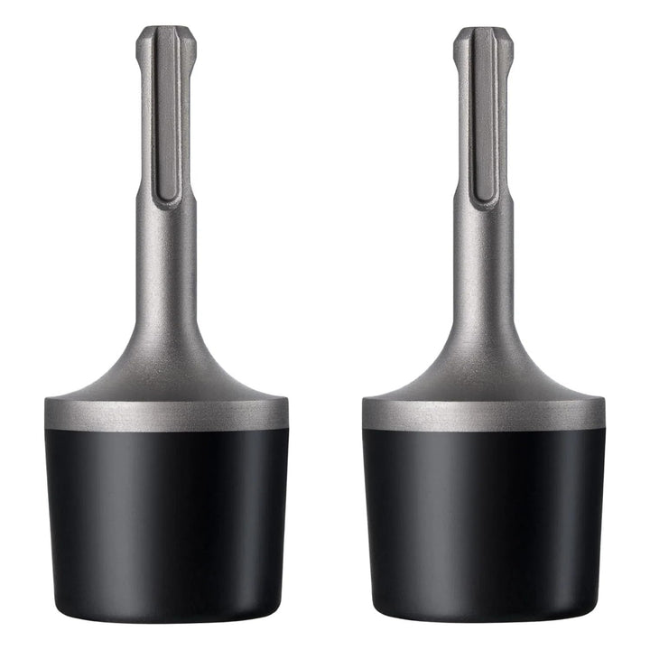 2Pcs Angetriebener Gummihammer mit SDS PLUS-Griff Gummi-Werkzeug Hammer für präzise Heizkörperrepara