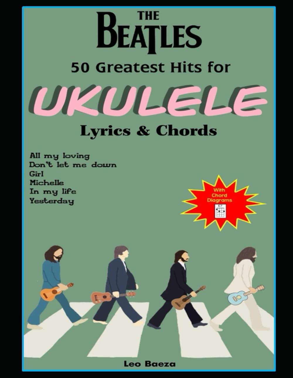 THE BEATLES 50 Greatest Hits - Lyrics & Chords, Taschenbuch