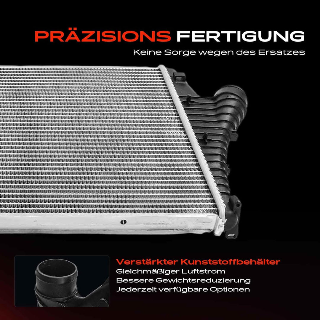 Frankberg Ladeluftkühler Kompatibel mit BLS 2.0L 2006-2010 Signum 2.0L 2003-2008 Vectra C 2.0L 2002-