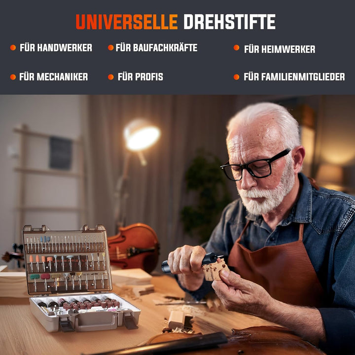 Katerk Multifunktionswerkzeug Zubehoer 420 tlg. Multifunktionswerkzeug Zubehör Set Drehwerkzeug Univ