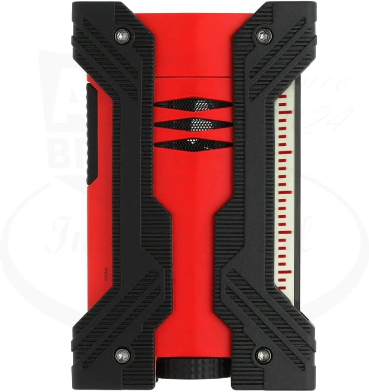 S.T. Dupont Defi XXtreme Feuerzeug schwarz/matt rot