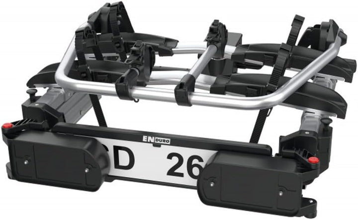 Enduro SD260 Fahrradträger mit Schiebeplattform, für Flügeltüren, Auto, Van, 60 kg Tragkraft, Alumin