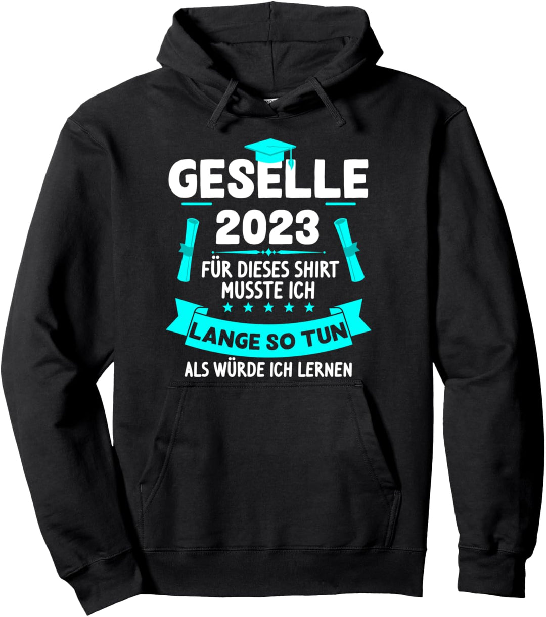 Geselle 2023 Gesellenprüfung bestanden Lehrling Abschluss Pullover Hoodie
