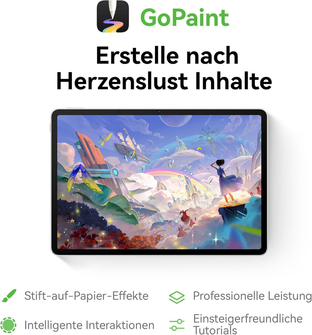 HUAWEI MatePad 11,5″S PaperMatte Edition Tablet, 8GB+256GB, Abnehmbare Tastatur, 2,8K FullView Displ