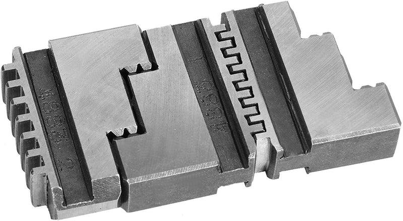 Aussen-Aussenbackenfutter, 3 Stk. K11-125 Aussenbacke 5-Zoll-Spannfutter 20CrMnTi Hochfeste Spannbac