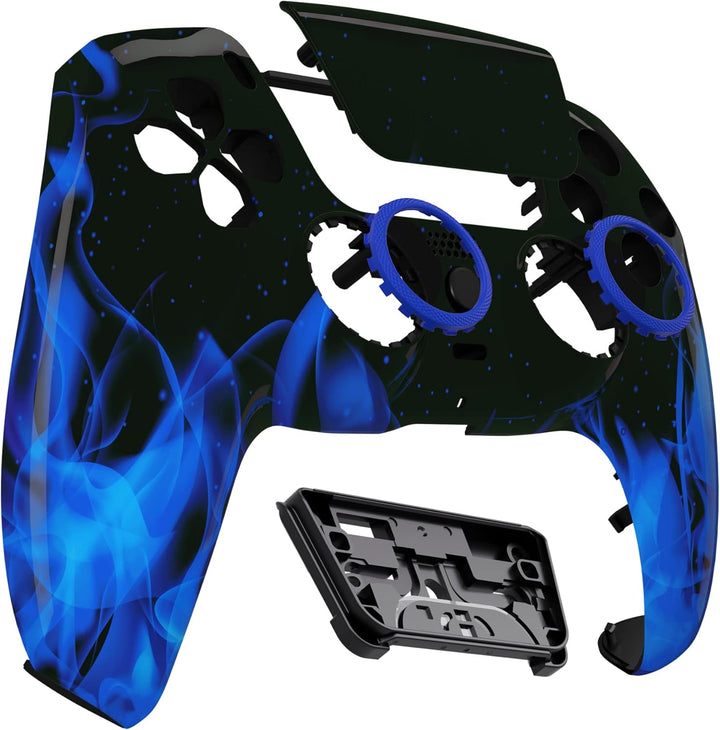 eXtremeRate Luna Re-Design Front Hülle für ps5 Controller BDM-010/020/030/040/050, Ersatzgehäuse&Tou