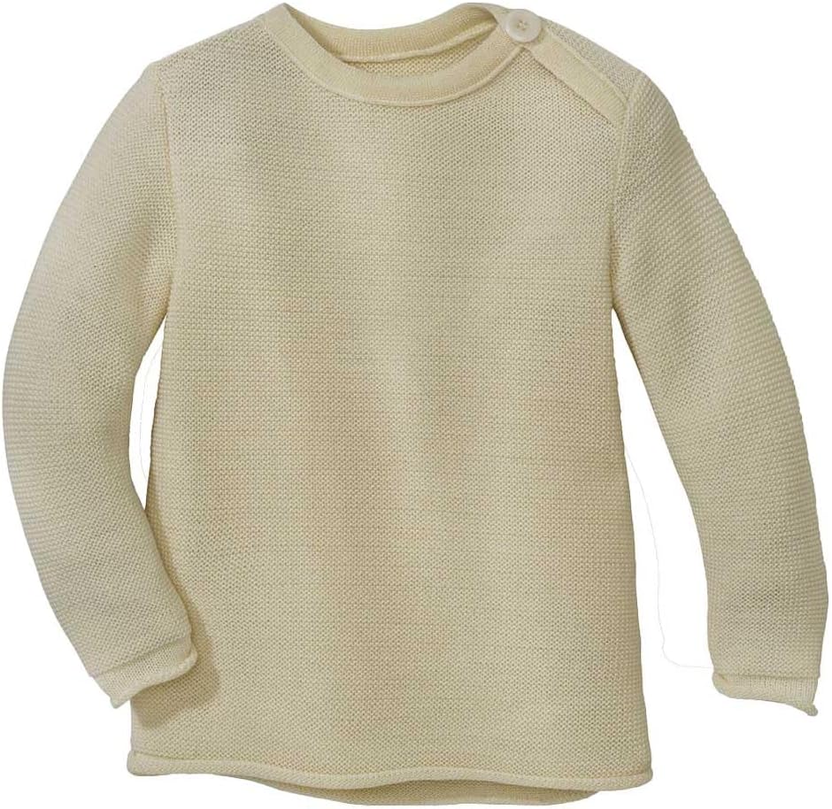 Baby-Pullover Baby & Kleinkind - 100% Bio-Merino - atmungsaktiv, warm Unisex Gr. 50 – 92 - nachhalti