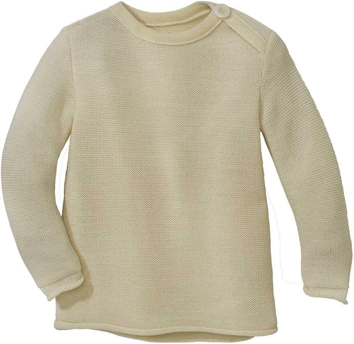 Baby-Pullover Baby & Kleinkind - 100% Bio-Merino - atmungsaktiv, warm Unisex Gr. 50 – 92 - nachhalti