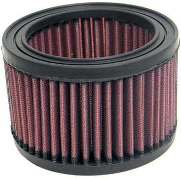K&N HA-0001 Motorrad Tauschluftfilter, Rot