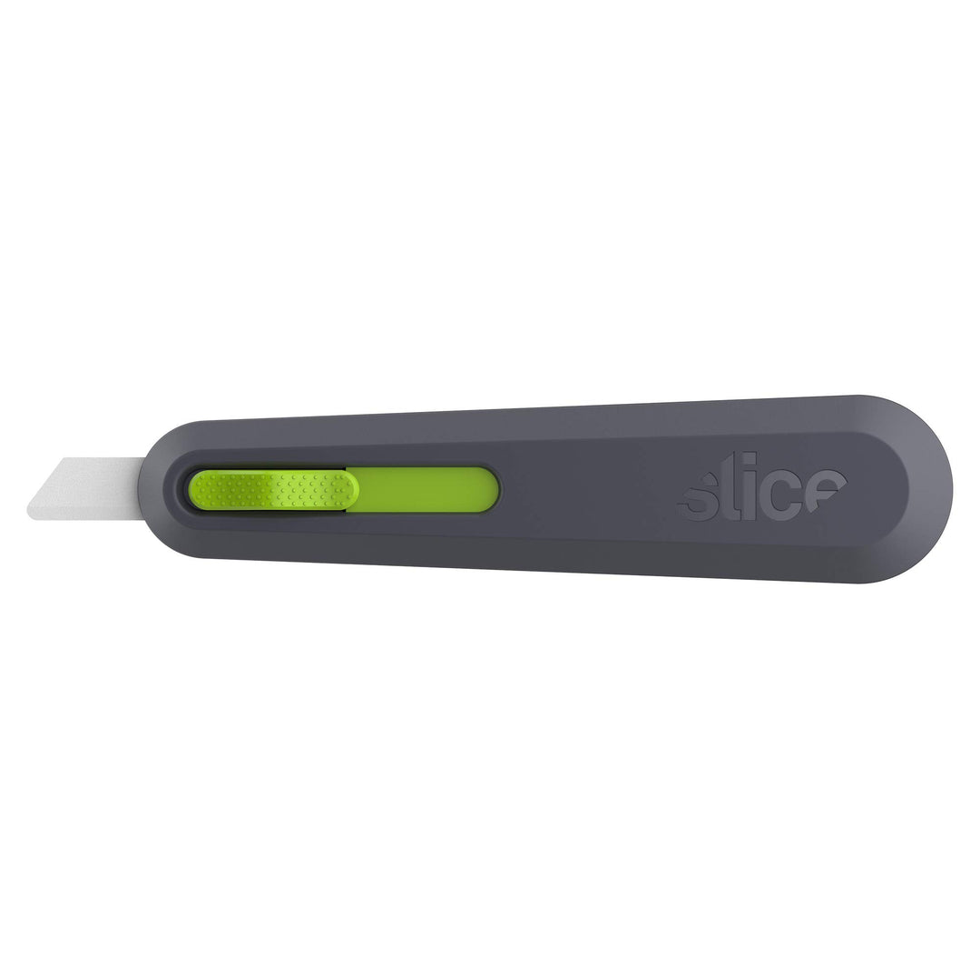 Slice 10554 Sicherheits-Cuttermesser mit automatischem Klingenrückzug • Profi Cutter für dicke Mater