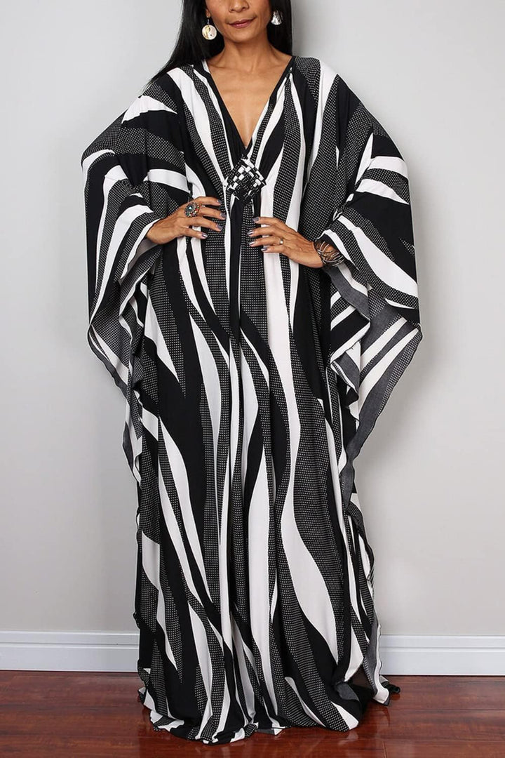 YouKD Frauen Sommer Lange Kaftan Maxi Bohemian Kleid Strand Vertuschungen Bikini Robe Loungewear One