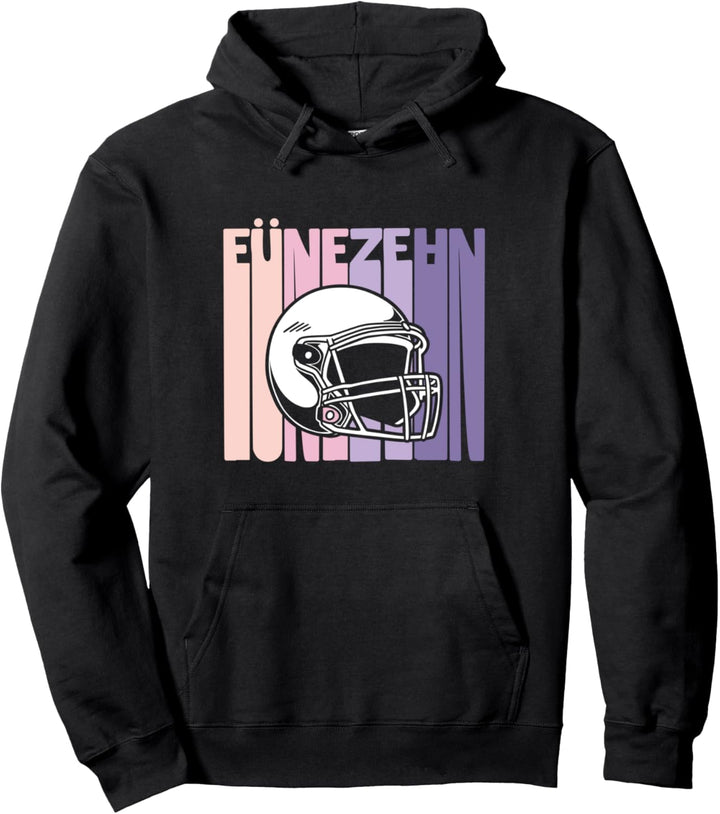 15. Geburtstag Mädchen Retro American Football 15 Jahre alt Pullover Hoodie
