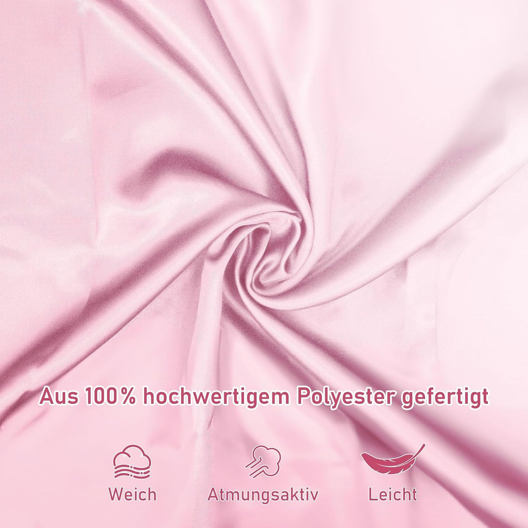 12 Stück Mädchen Seidige Roben Kimono Geburtstag Kinder Spa Party Hochzeit Braut Party Blume Mädchen