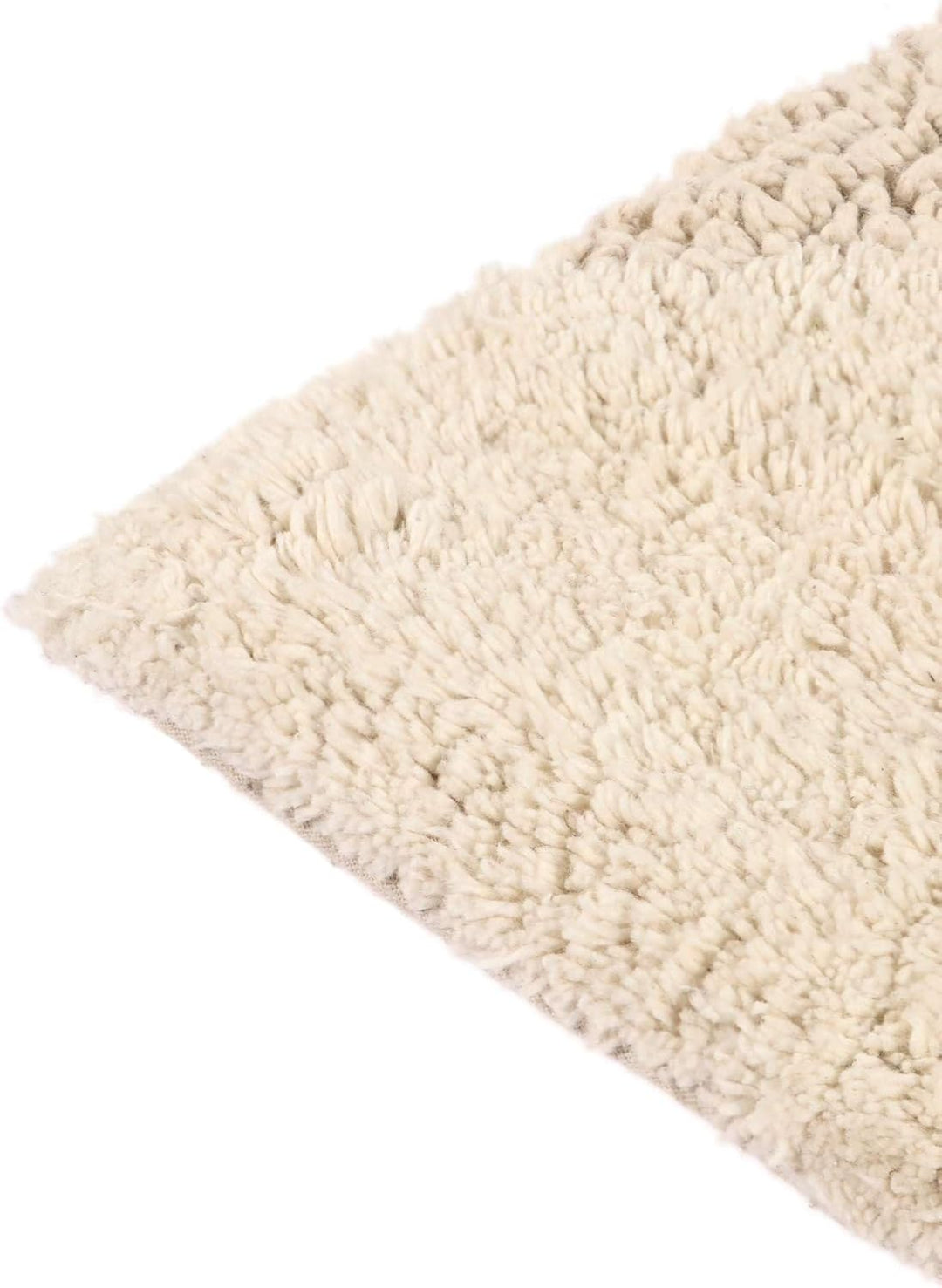 RugVista Badematte Breeze, 80 x 50 cm, Rechteckig, Mittelflor, Anti-Rutsch, Moderner Badteppich, Mas