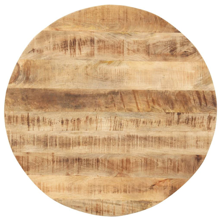 vidaXL Mangoholz Massiv Tischplatte Massivholzplatte Holzplatte Ersatztischplatte Holz Platte für Es