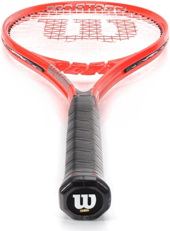 WILSON Tennisschläger für Erwachsene Grip Size 3 - 4 3/8" Pro Staff Precision XL 110 Rot/Ausflug, ei