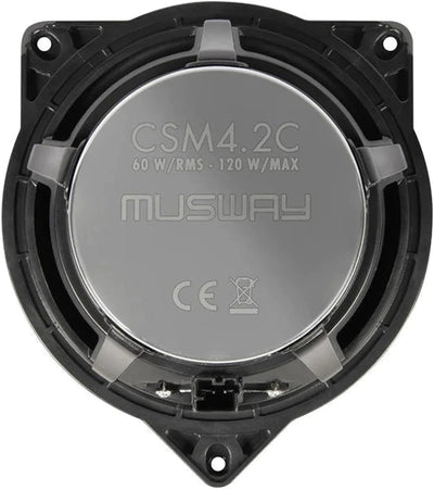 Musway CSM4.2C - 10 cm Komponenten-Lautsprecher mit 120 Watt (RMS: 60 Watt) - für Mercedes C, GLC, E