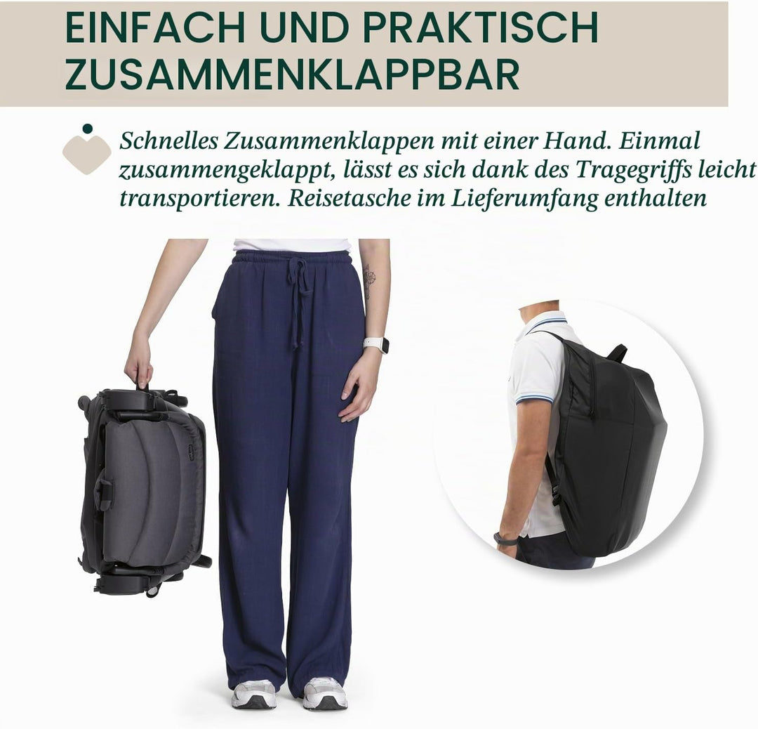 Chicco WE 2 Kinderwagen, leichter, faltbar, von 0 Monaten bis 22 kg, Reise-Kinderwagen, leichter Flu