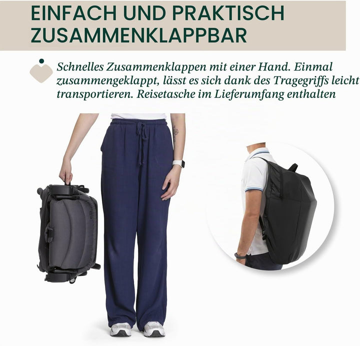 Chicco WE 2 Kinderwagen, leichter, faltbar, von 0 Monaten bis 22 kg, Reise-Kinderwagen, leichter Flu