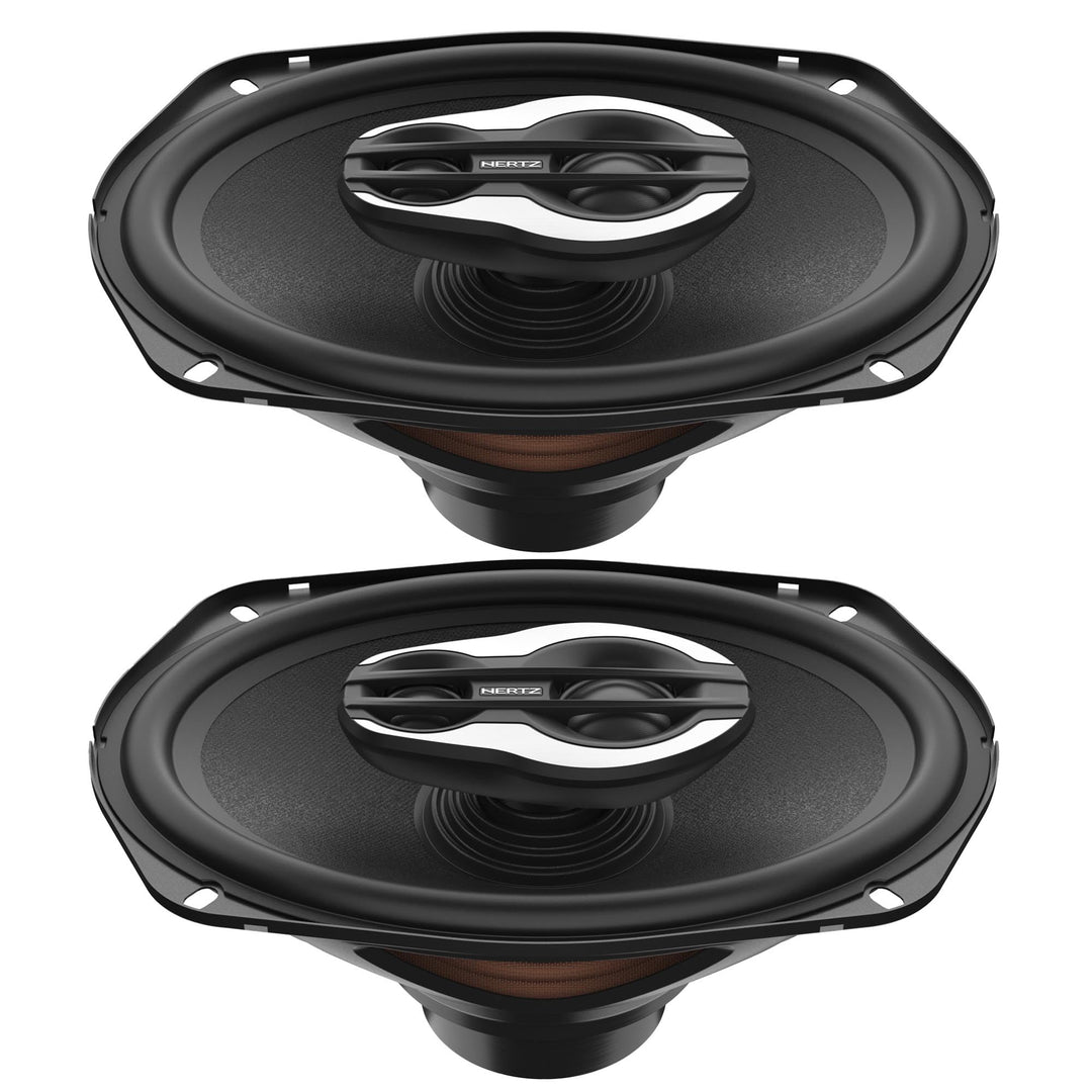 Hertz SX 690 H 6X9 Drop-In 3-Wege-Lautsprecher, speziell für 2024 HD-Taschen-Deckel