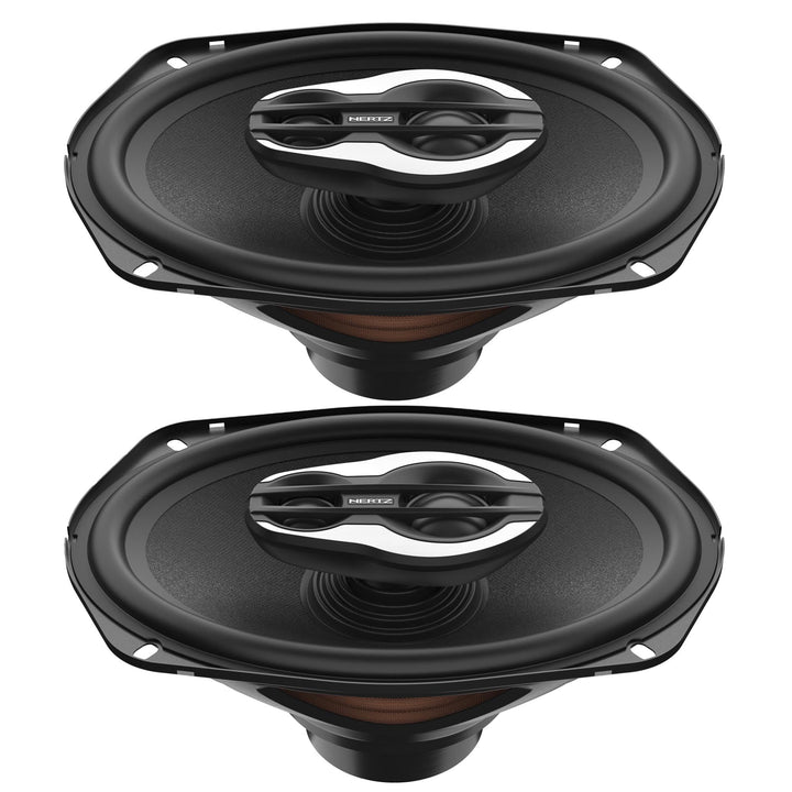 Hertz SX 690 H 6X9 Drop-In 3-Wege-Lautsprecher, speziell für 2024 HD-Taschen-Deckel