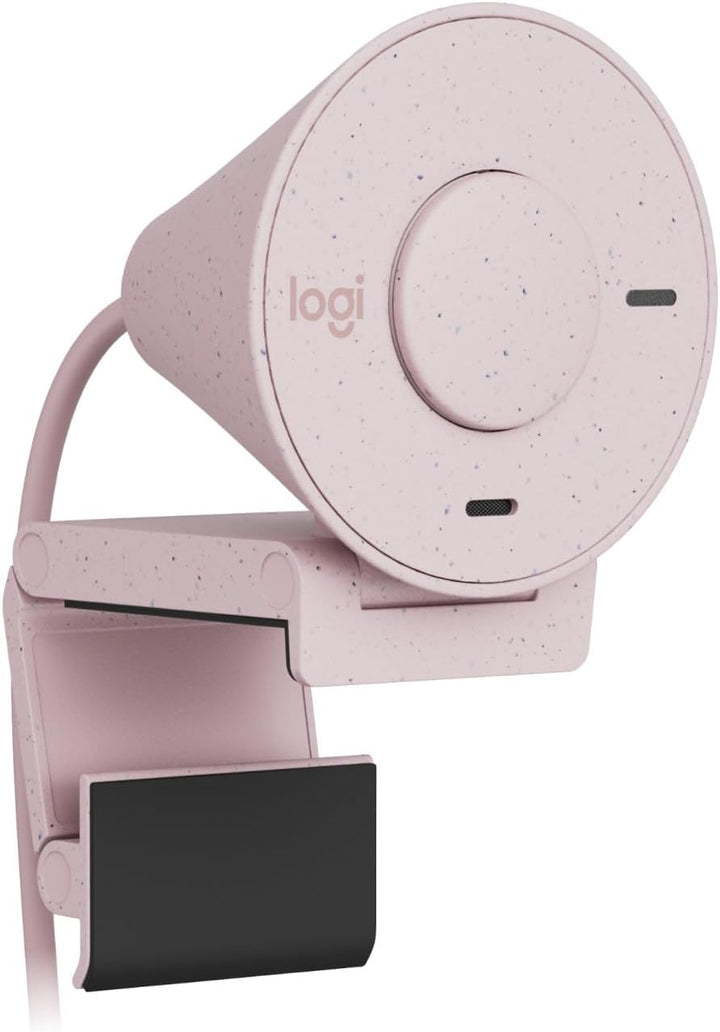 Logitech Brio 300 Full HD-Webcam mit Sichtschutz, Mikrofon mit Rauschunterdrückung, USB-C, Zertifizi