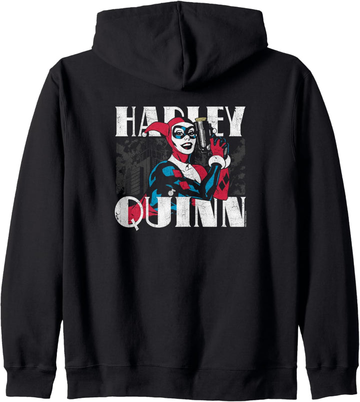 Harley Quinn Bold Kapuzenjacke