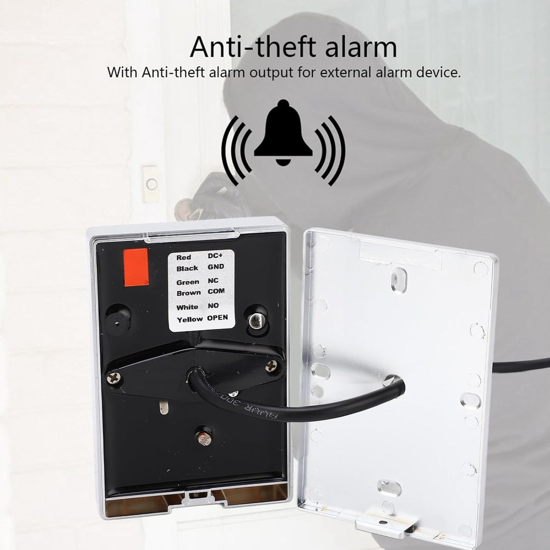 ASHATA RFID Türöffner Codeschloss, wasserdichte Tür Zutrittskontrollsystem Access Control System,RFI