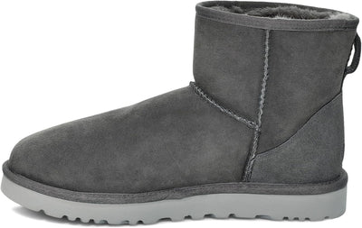 UGG W Classic Mini 5854 Damen Schlupfstiefel 49 EU Grau Dunkel, 49 EU Grau Dunkel