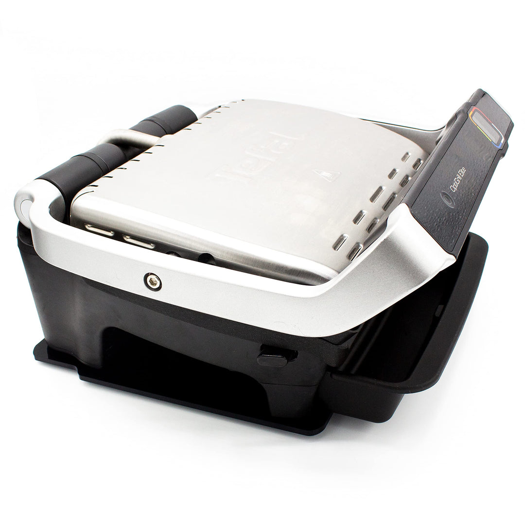 Gleitbrett aus Acryl | schwarz glänzend | 29x26cm für Optigrill Elite GC 750D und vielen weiteren Kü