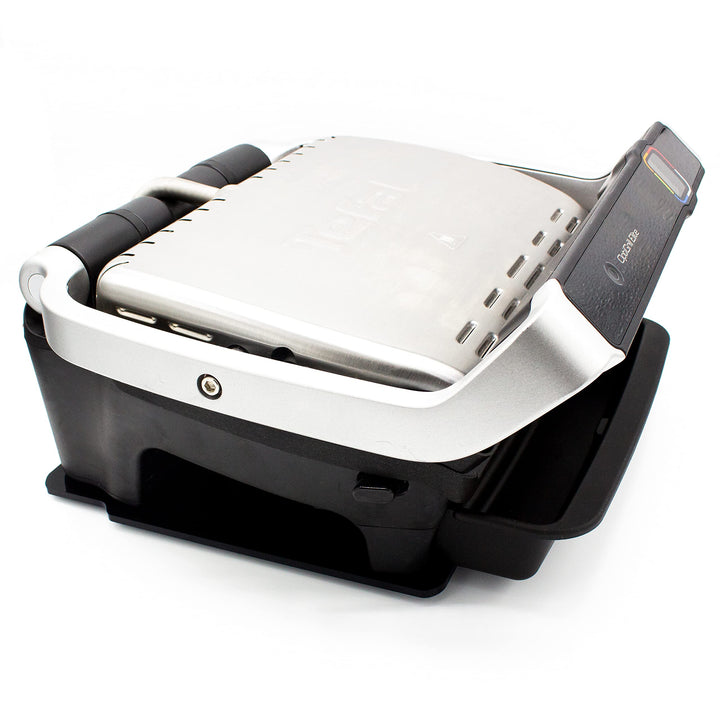 Gleitbrett aus Acryl | schwarz glänzend | 29x26cm für Optigrill Elite GC 750D und vielen weiteren Kü