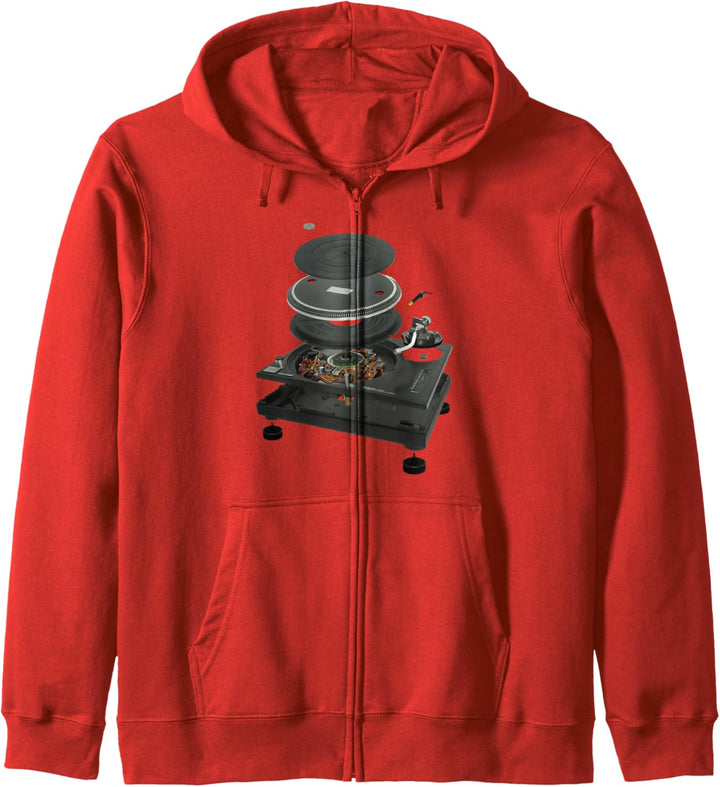 1210 Exploded Kapuzenjacke
