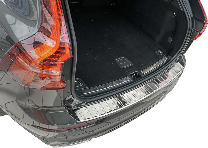 Ladekantenschutz Edelstahl CHROM kompatibel für Volvo XC60 II | BJ ab 2017> | premium Qualität von R