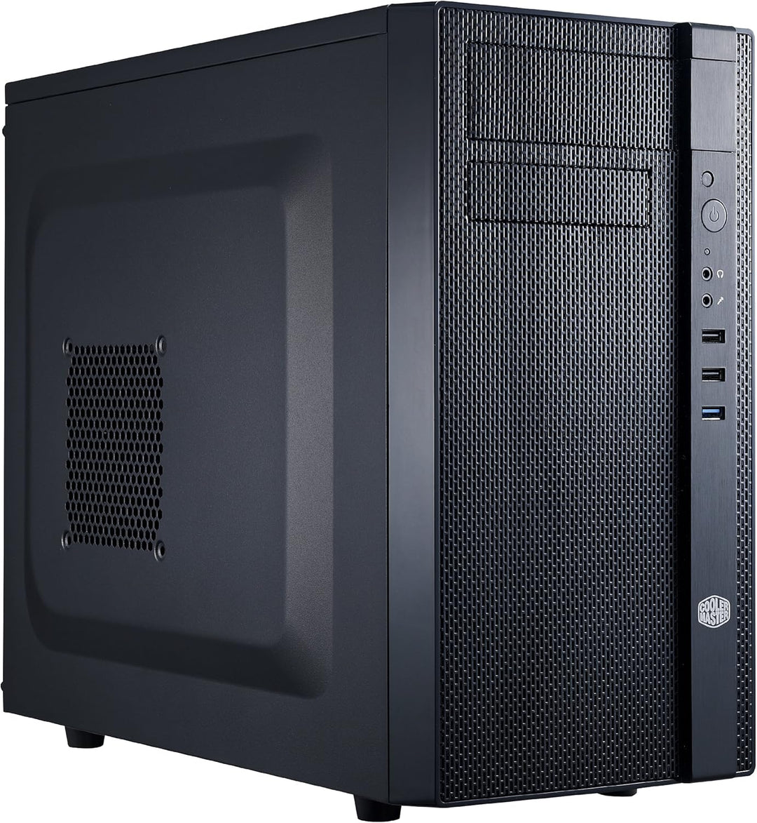 Cooler Master N200 PC-Gehäuse 'micro-ATX, Mini-ITX, USB 3.0, Seitliches Lochgitter' NSE-200-KKN1, N2