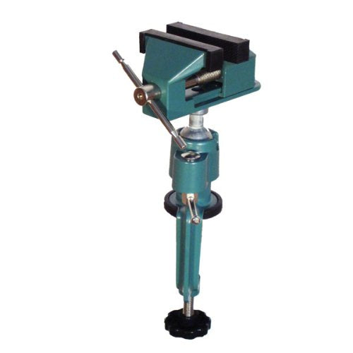 Mauk Feinmechaniker Schraubstock | Schutzbacken | 360° drehbar 45° neigbar