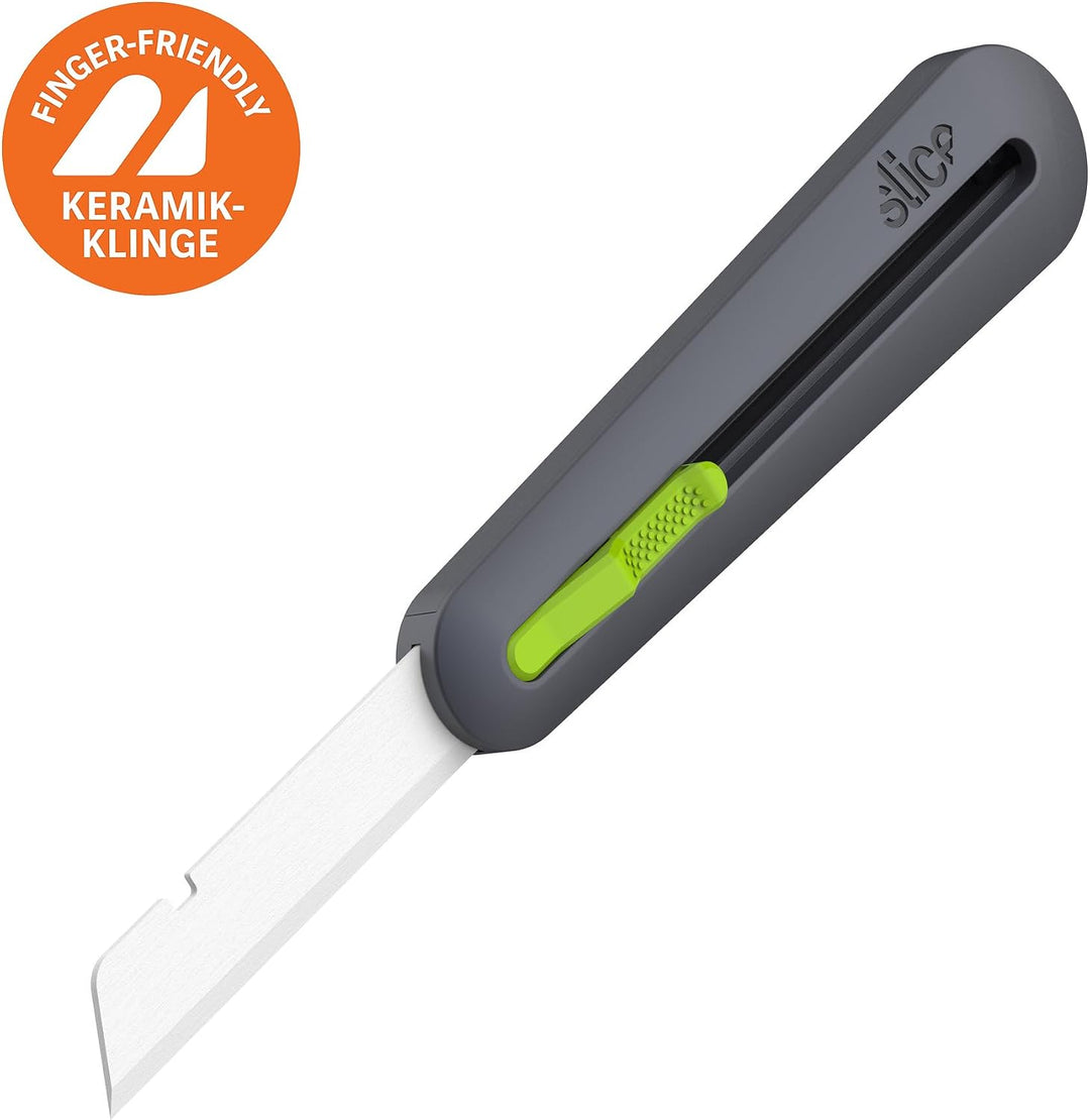 SLICE 10560 | sicheres Cuttermesser | Keramikklinge | Finger-freundlich | Profi Sicherheitsmesser |