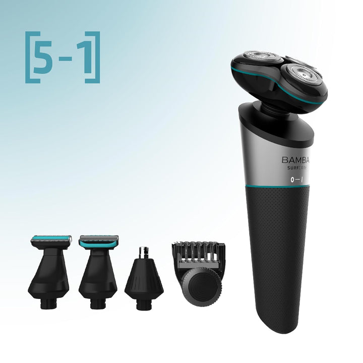 Cecotec 5-in-1 PrecisionCare Multigrooming Rasierer, 5-in-1 Multigrooming Rasierer, Lithium-Akku, La