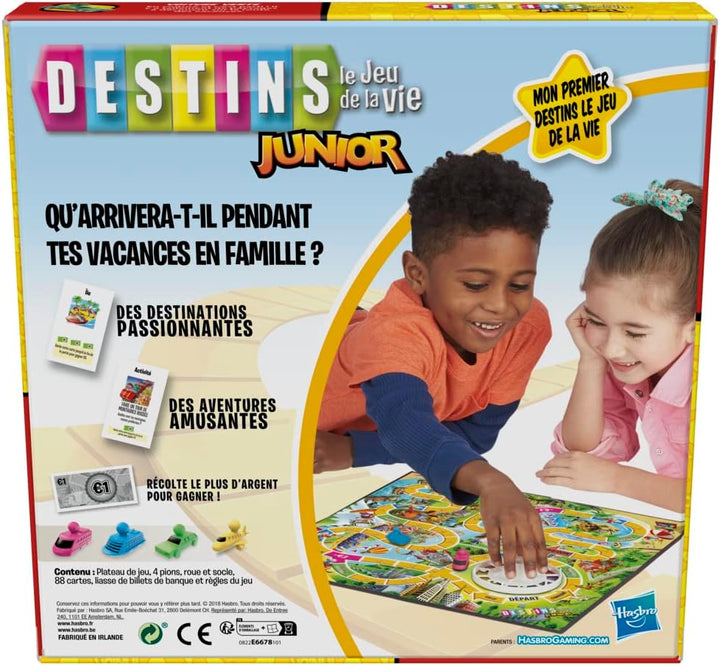 Hasbro Gaming Schicksals-Spiel für Kinder, ab 5 Jahren Junior, Junior