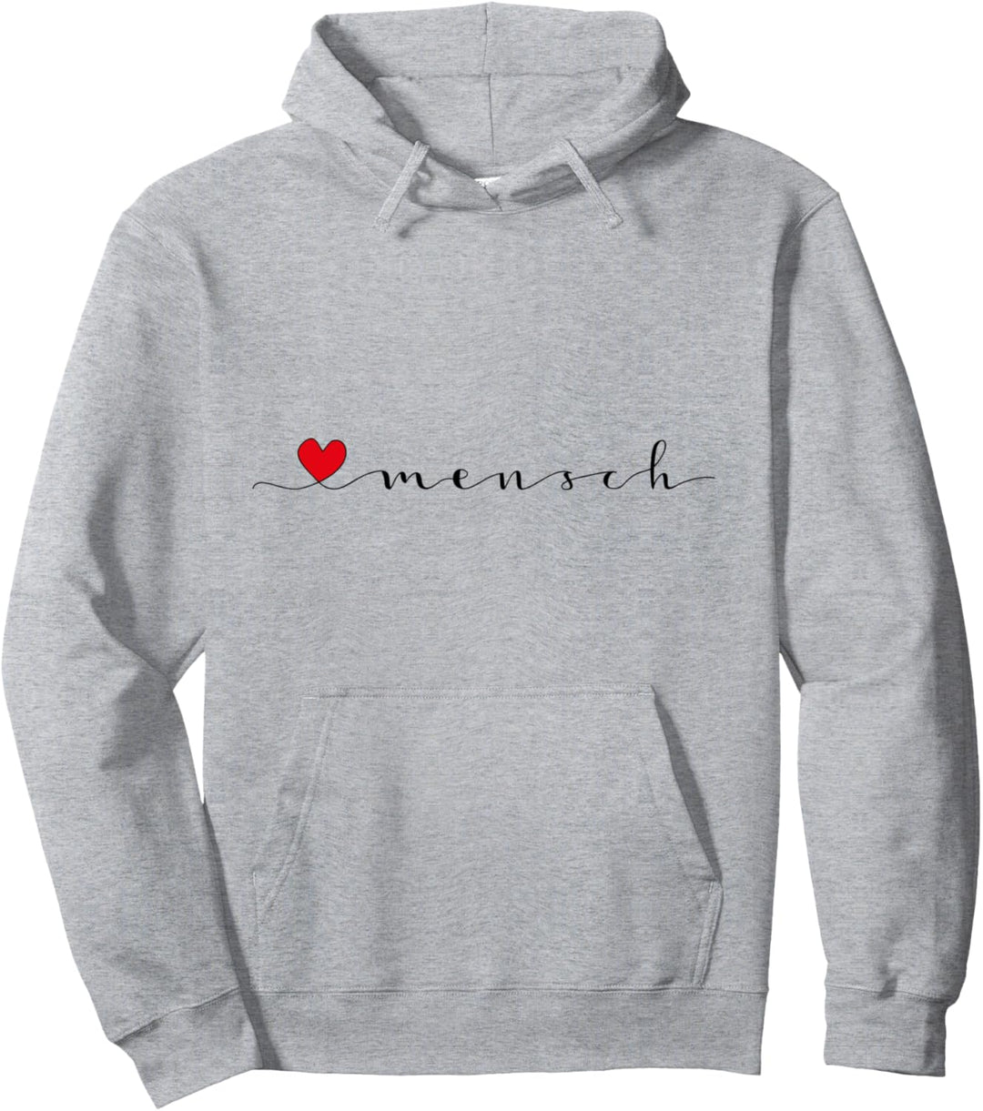 Herz Mensch Liebling Valentinstag | Partnerlook | BFF Pullover Hoodie