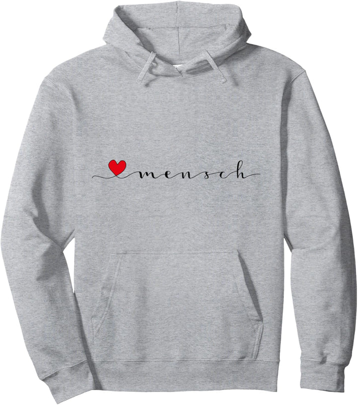 Herz Mensch Liebling Valentinstag | Partnerlook | BFF Pullover Hoodie